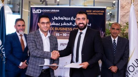 «لوزان للتطوير» تتعاقد مع Base Mountain Contracting لتنفيذ مشروعهم فى العاصمة الإدارية