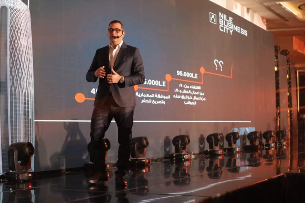 ٧ رسائل قوية من الرئيس التنفيذي لشركة النيل في مؤتمر إطلاق مشروع أعلي فندق في افريقيا بالعاصمة الإدارية