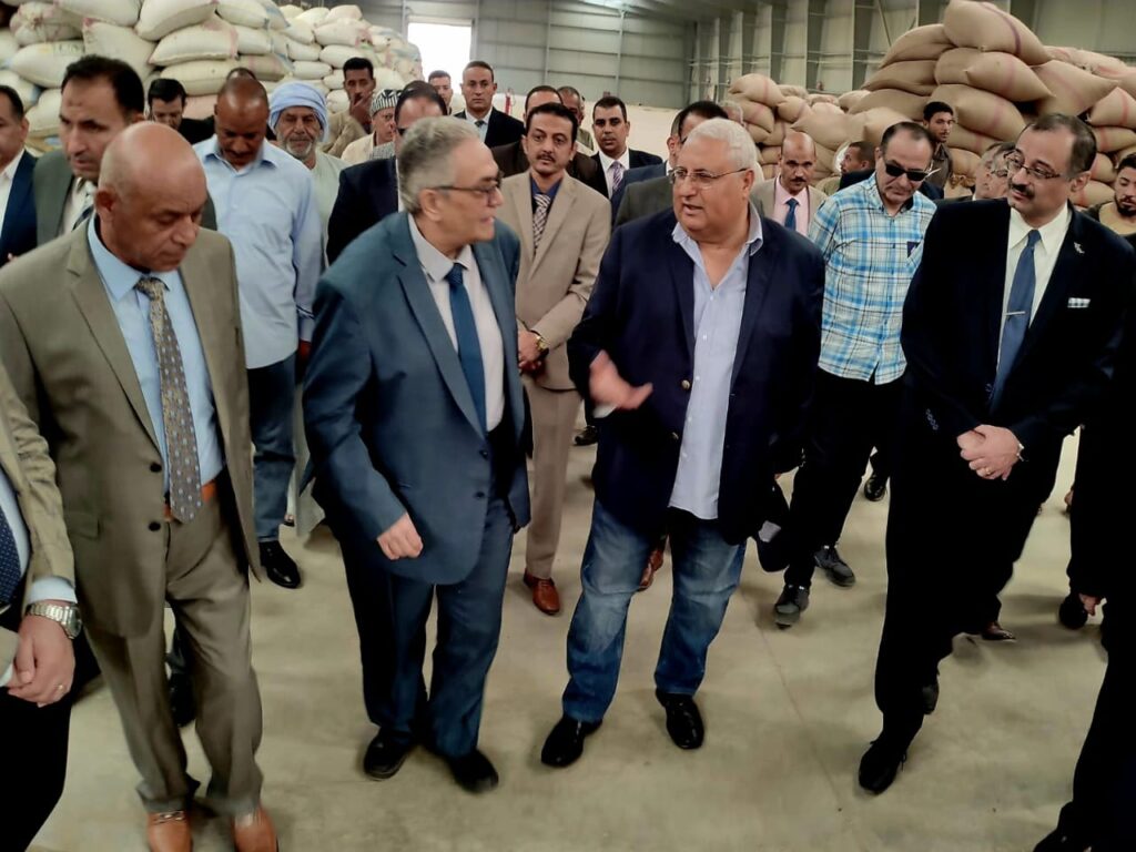 البنك الزراعي واستقبال القمح،