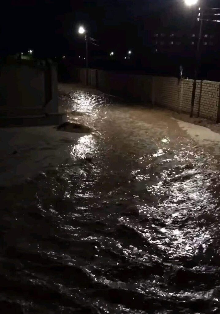 سيول وأمطار غزيرة في مطروح