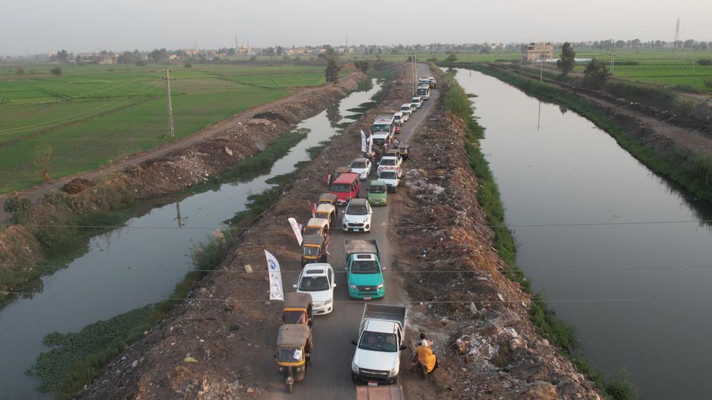 أكبر مسيرة بالأقاليم في الدقهلية بمركز دكرنس في حب مصر لدعم السيسي