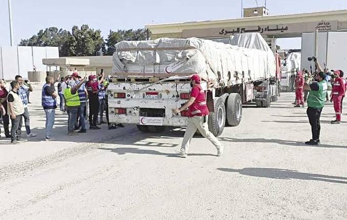 دخول المساعدات إلي قطاع غزة، بوابة النافذة