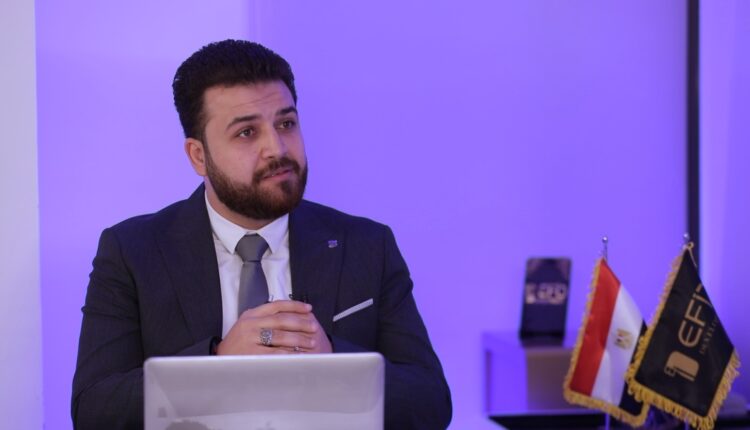 أحمد هشام sales director بشركة إيفيد للتطوير العقاري