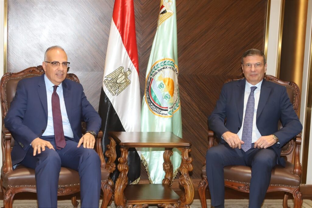 وزير الزراعة يستقبل وزير الري ورئيس جامعة سوهاج