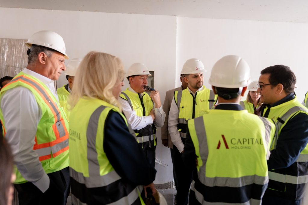 وفد مجموعة Marriott International يشيد بما حققته شركة A-Capital Holding في مشروع "Marriott Residences Cairo" قبل تسليم المرحلة الأولي بأيام