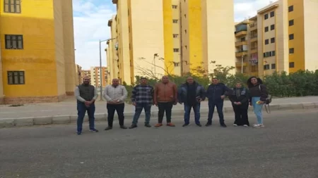 تنفيذ حملة على وحدات الإسكان الاجتماعي بمدينة بدر لضبط المخالفات