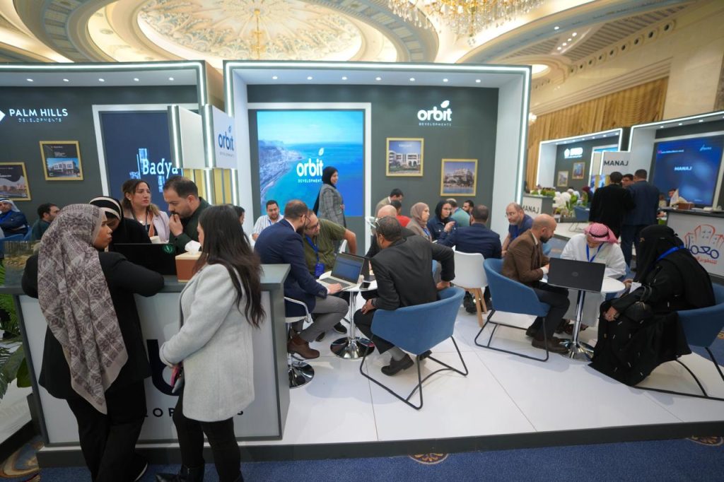 إقبال كبير على جناحي شركة Orbit Developments بالمعارض العقارية بالمملكة العربية السعودية الشهر الجاري