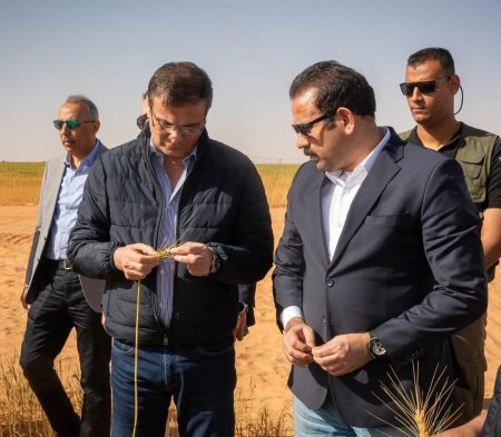 وزير الزراعة ورئيس جهاز "مستقبل مصر" يتفقدان مشروعًا لاستصلاح 650 ألف فدان بشرق العوينات لتعزيز الأمن الغذائي