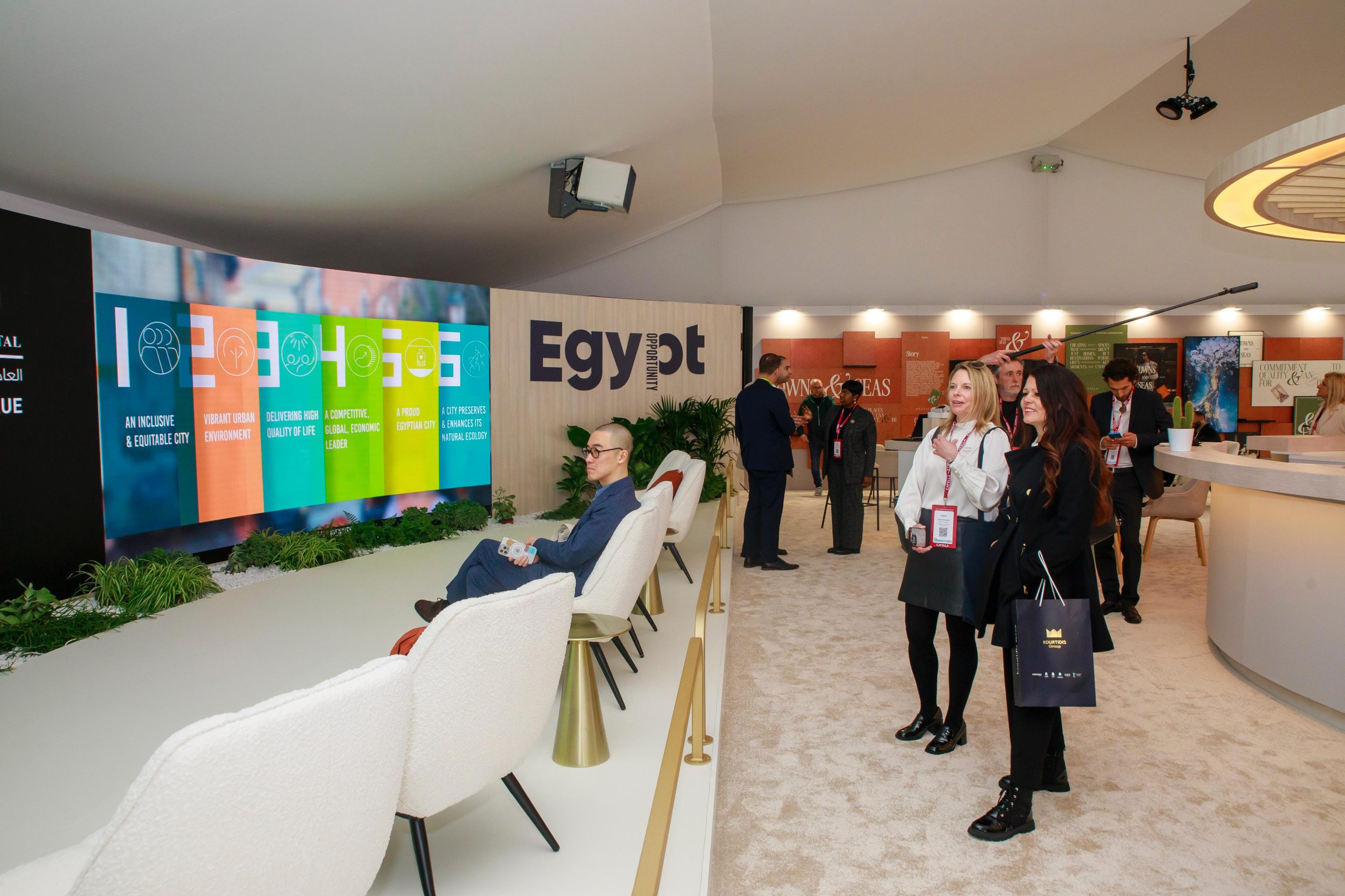 للمرة الثالثة على التوالي شركة العاصمة الإدارية للتنمية العمرانية في MIPIM 2025 بفرنسا