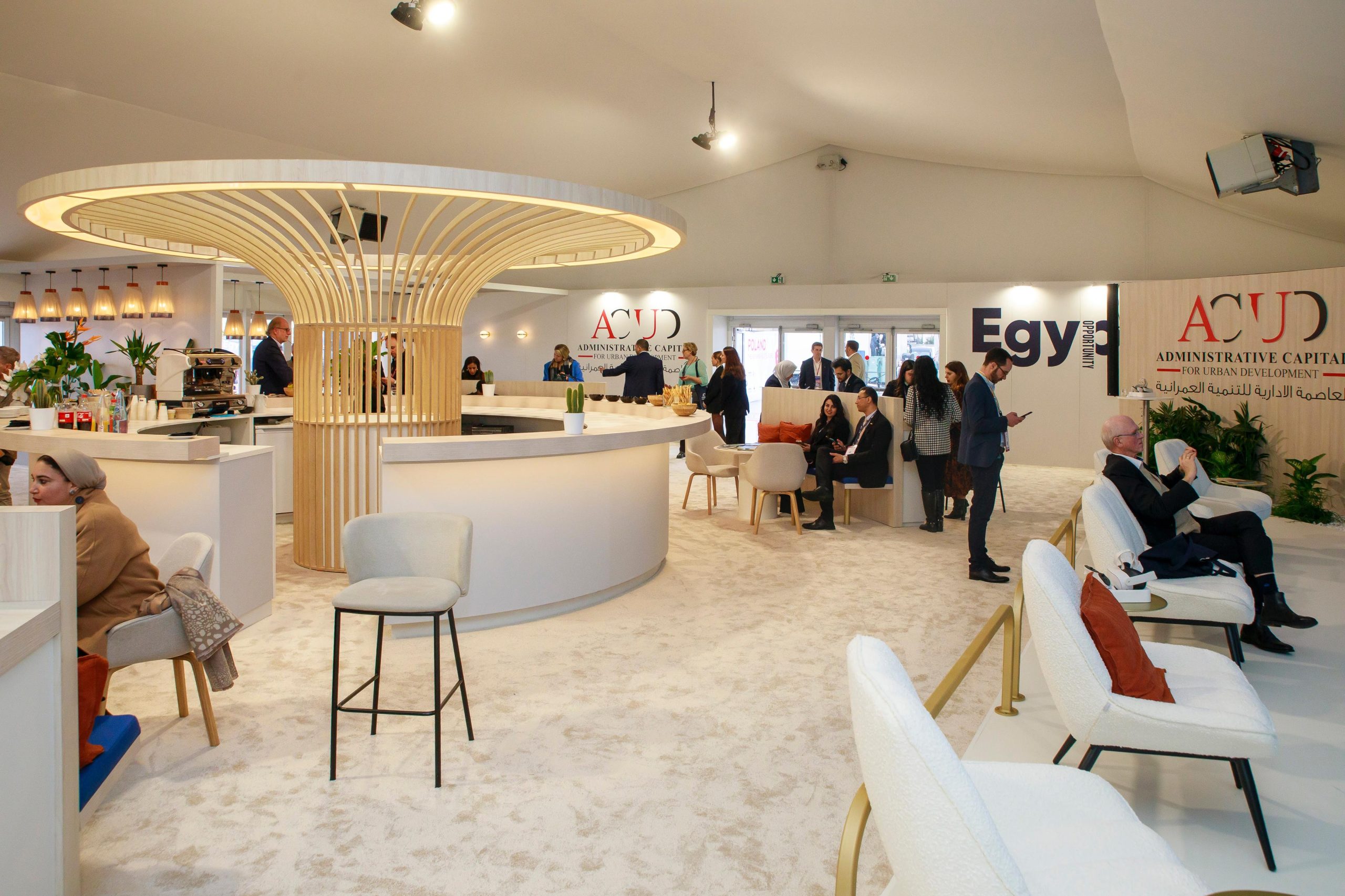 للمرة الثالثة على التوالي شركة العاصمة الإدارية للتنمية العمرانية في MIPIM 2025 بفرنسا