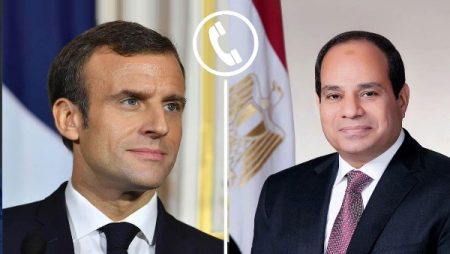 تفاصيل ما دار بين الرئيس السيسي وإيمانويل ماكرون في الاتصال الهاتفي