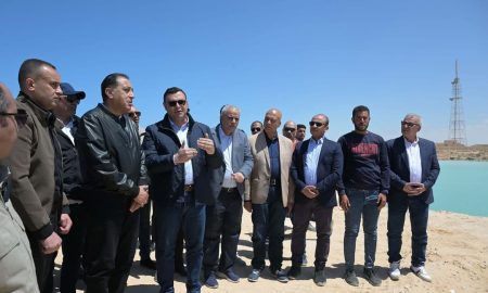 رئيس الوزراء يتفقد مشروع مارينا By The Lake M8 بمدينة العلمين الجديدة