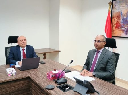 نائب وزير الإسكان يترأس اجتماع اللجنة التوجيهية لمشروع "المساندة الفنية التحضيرية لإدارة الحمأة في مصر