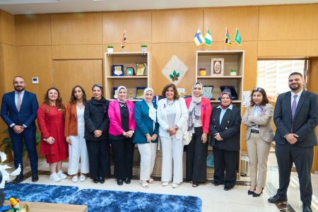 بنك قناة السويس يشارك في احتفالية اليوم العالمي للمرأة بجامعة الجلالة
