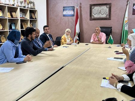 وكيل وزارة الشباب والرياضة بالجيزة يلتقي ممثلي الكيانات الشبابية.. و الصبروط للكيانات : أنتم خط الدفاع الأول للوطن