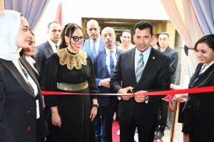وزير الرياضة يفتتح المقر الدائم لمكتب "فن إدارة الحياة" بالجزيرة