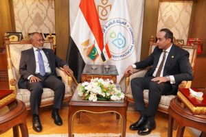 رئيس هيئة الرعاية الصحية يستقبل وزير صحة موريتانيا لبحث تعزيز التعاون المشترك ونقل الخبرات المصرية في الإصلاح الصحي والتغطية الصحية الشاملة