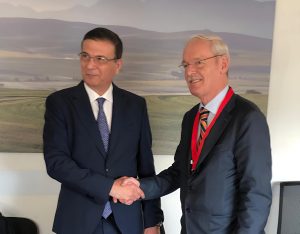 وزير الزراعة يبحث مع وزير المصايد والأمن الغذائي الهولندي تعزيز التعاون المشترك بين البلدين