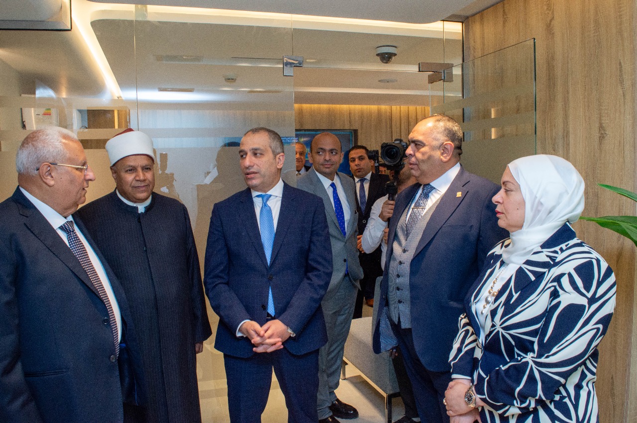 البنك الزراعي المصري يعيد افتتاح فرعه الاسلامي بالمهندسين بعد تطويره
