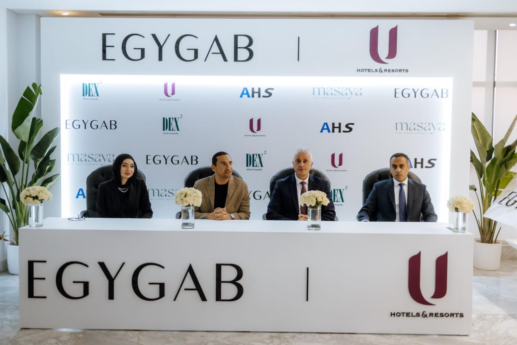 شراكة استراتيجية بين «EGYGAB » ومجموعة فنادق «U-Hotels لإدارة وتشغيل مشروع Masaya بسيدى عبدالرحمن