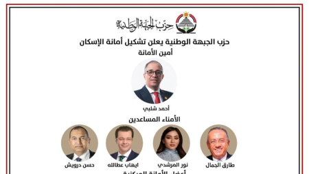 حزب الجبهة الوطنية، أمانة الإسكان المركزية