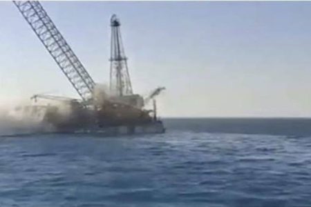 حادث غرق الحفار البحري، البحث جاري عن 21 مفقود