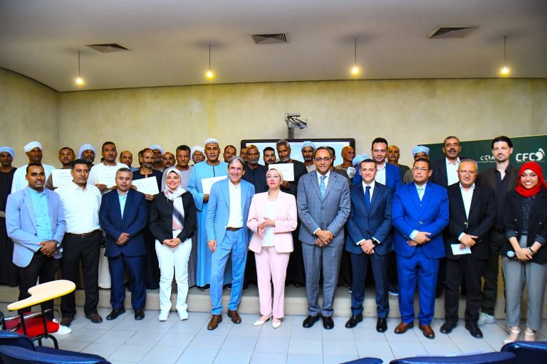 وزيرة البيئة تشارك فى احتفالية أبطال المناخ من المزارعين المصريين