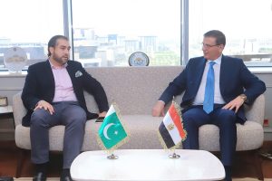 وزير الزراعة يبحث مع وزير الزراعة الباكستاني بإقليم بنجاب تعزيز التعاون الزراعي وتبادل الخبرات