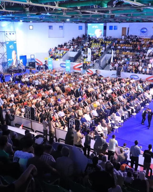 بالصور.. مؤتمر جماهيري حاشد لمستقبل وطن بالدقهلية لدعم مرشحي الشيوخ.. ومحمود طاهر: المشاركة في الانتخابات واجب وطني