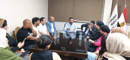 جانب من الحضور، النافذة الإخبارية