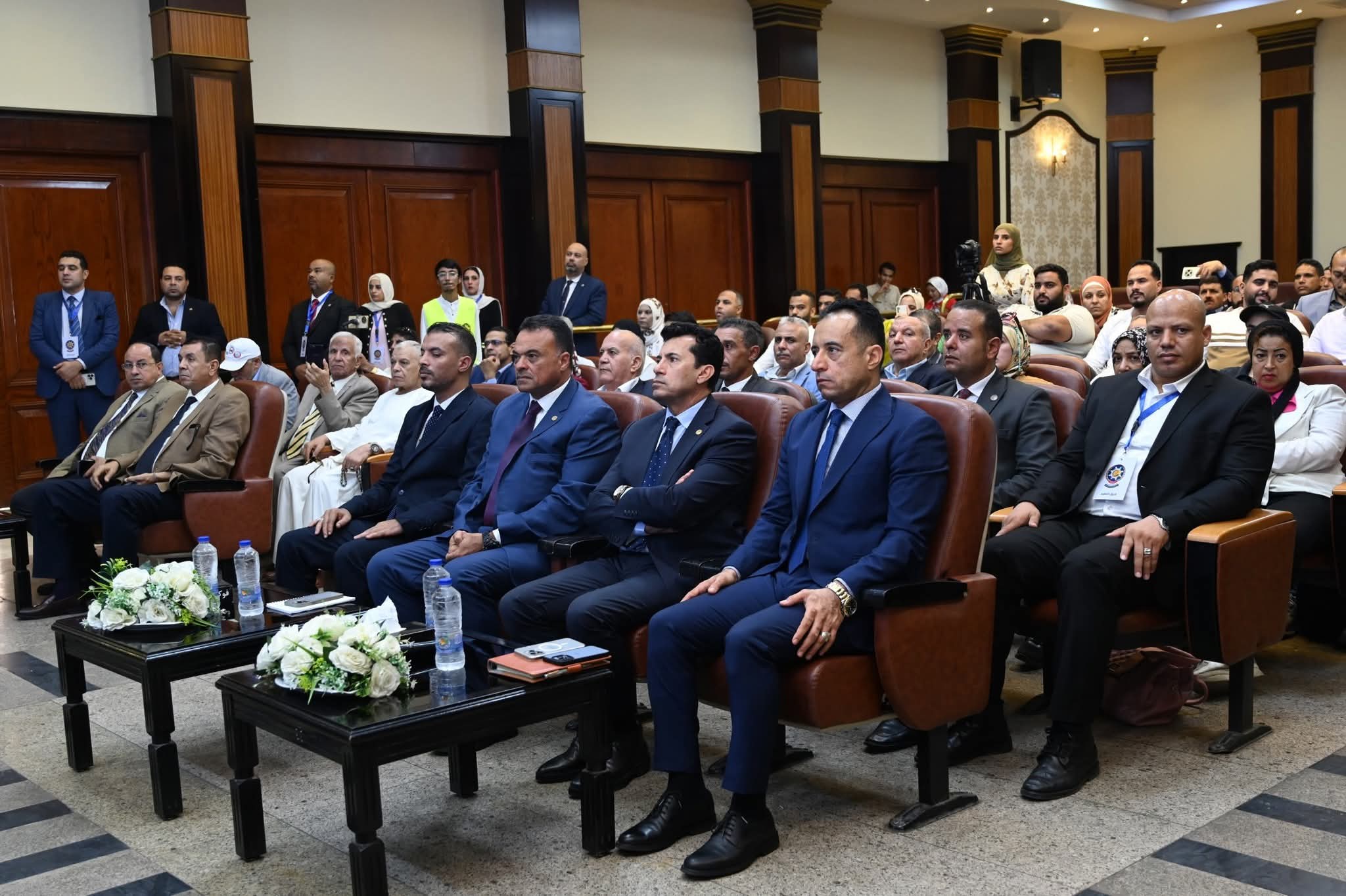 وزير الشباب والرياضة والاتحاد الوطني للقيادات الشبابية يدشنان مبادرة «وطن بلا سموم» للتوعية بمخاطر الإدمان (صور)