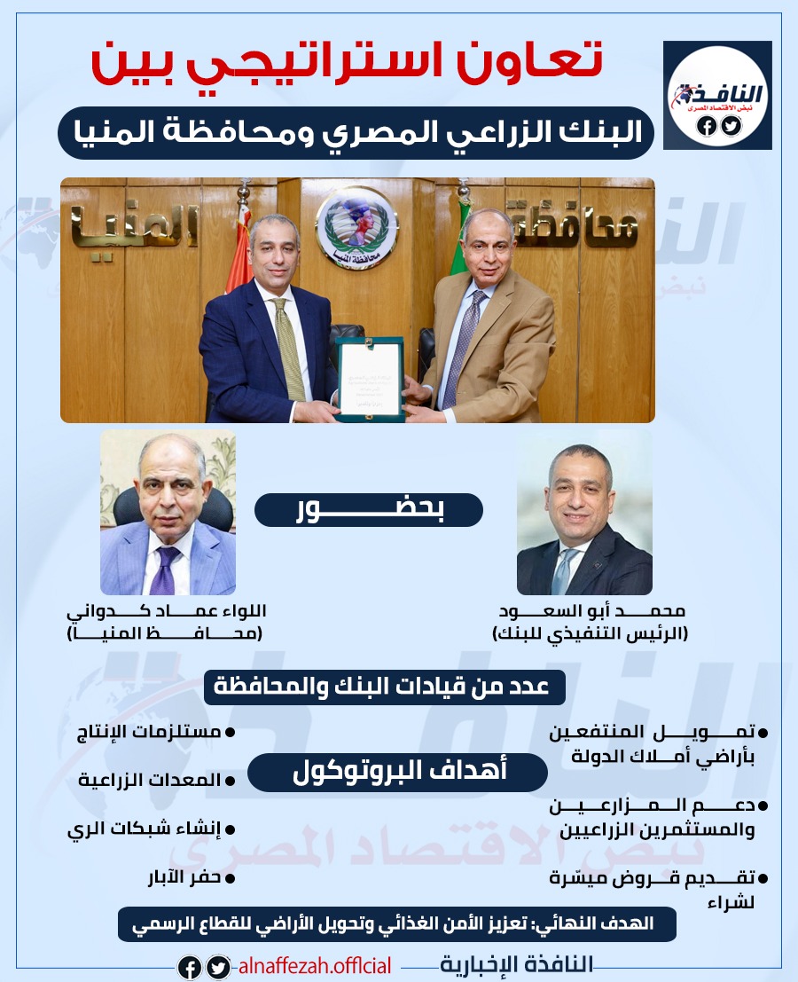 إنفوجرافيك | "البنك الزراعي المصري".. ذراع تنموية فاعلة في قلب الصعيد
