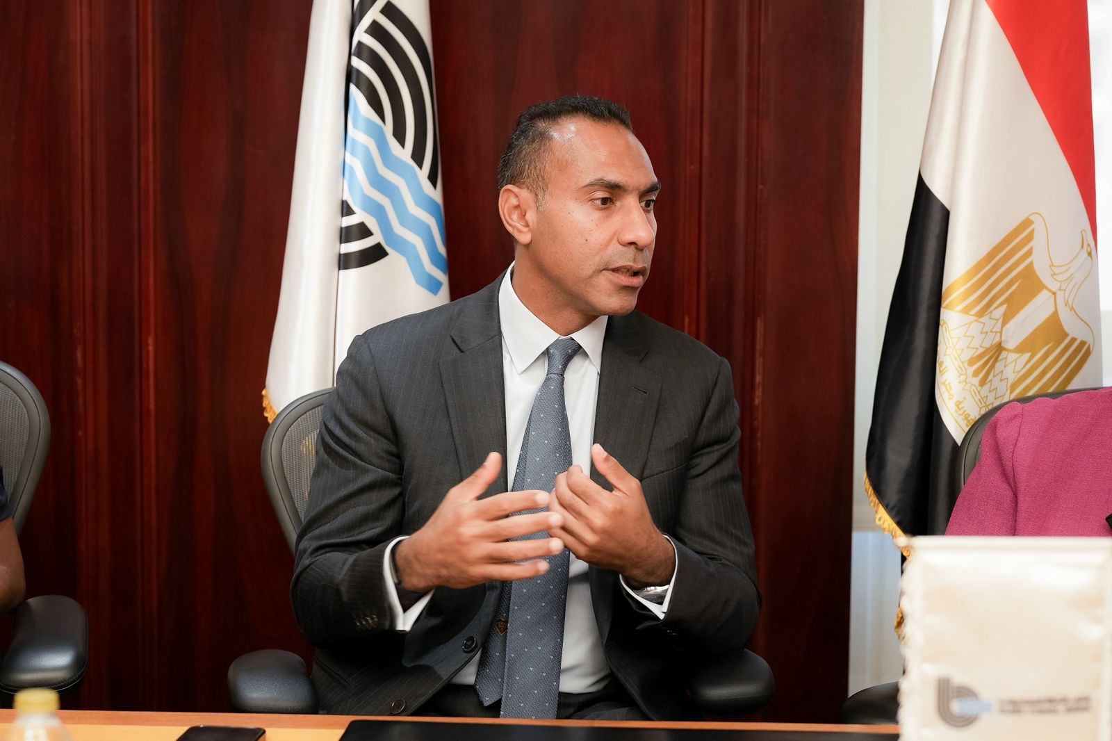 بنك قناة السويس يستقبل وفد اتحاد نقابات جنوب إفريقيا "ساسبو" لتعزيز التعاون المصرفي والنقابي المشترك