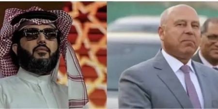 المستشار تركى آل شيخ والفريق كامل الوزير