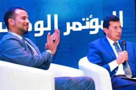وزير الشباب والرياضة والقائد محمد صابر الموافي