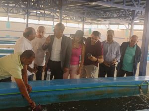 وزير الزراعة اللبناني يتفقد عدد من المشروعات التنموية بالنوبارية والإسكندرية