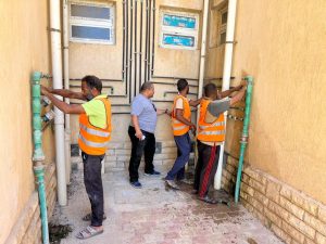 جهازا مدينتي قنا ودمياط الجديدتين ينفذان حملات لإزالة وصلات المياه الخلسة وتحصيل المتأخرات