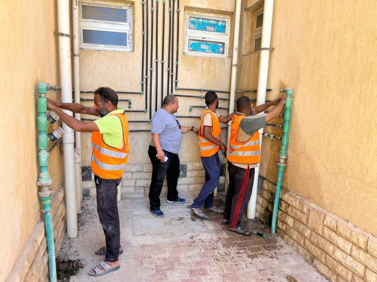 جهازا مدينتي قنا ودمياط الجديدتين ينفذان حملات لإزالة وصلات المياه الخلسة وتحصيل المتأخرات