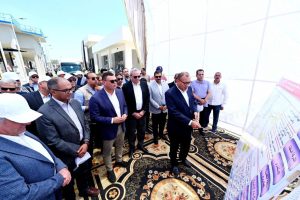 حياة كريمة، وزير الإسكان ومحافظ الغربية يتفقدان توسعات محطة معالجة صرف صحي نهطاي