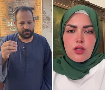 سما المصري ورجل الأعمال محمد المطعني