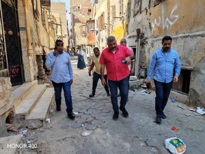 حزب مستقبل وطن بالدقي يشارك في تنفيذ فعالية صيانة الإنترلوك بوحدة أولاد علام