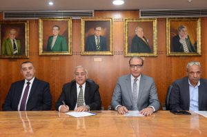 في إطار شراكة استراتيجية بين المؤسستين.. البنك الأهلي المصري ومؤسسة أخبار اليوم يوقعان عقد تأجير مخازن بمدينة السادس من أكتوبر