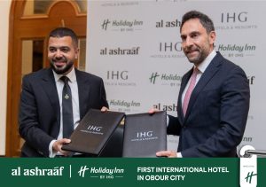 الأشراف للتطوير العقاري» توقع اتفاقية تعاون مع مجموعة IHG العالميه لإدارة فندق «هوليداي إن» بالعبور