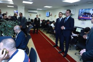 نائب رئيس الحزب والأمين العام يتفقد غرفة العمليات المركزية لحزب مستقبل وطن لمتابعة التحضيرات لبرلمان 2025 (صور)