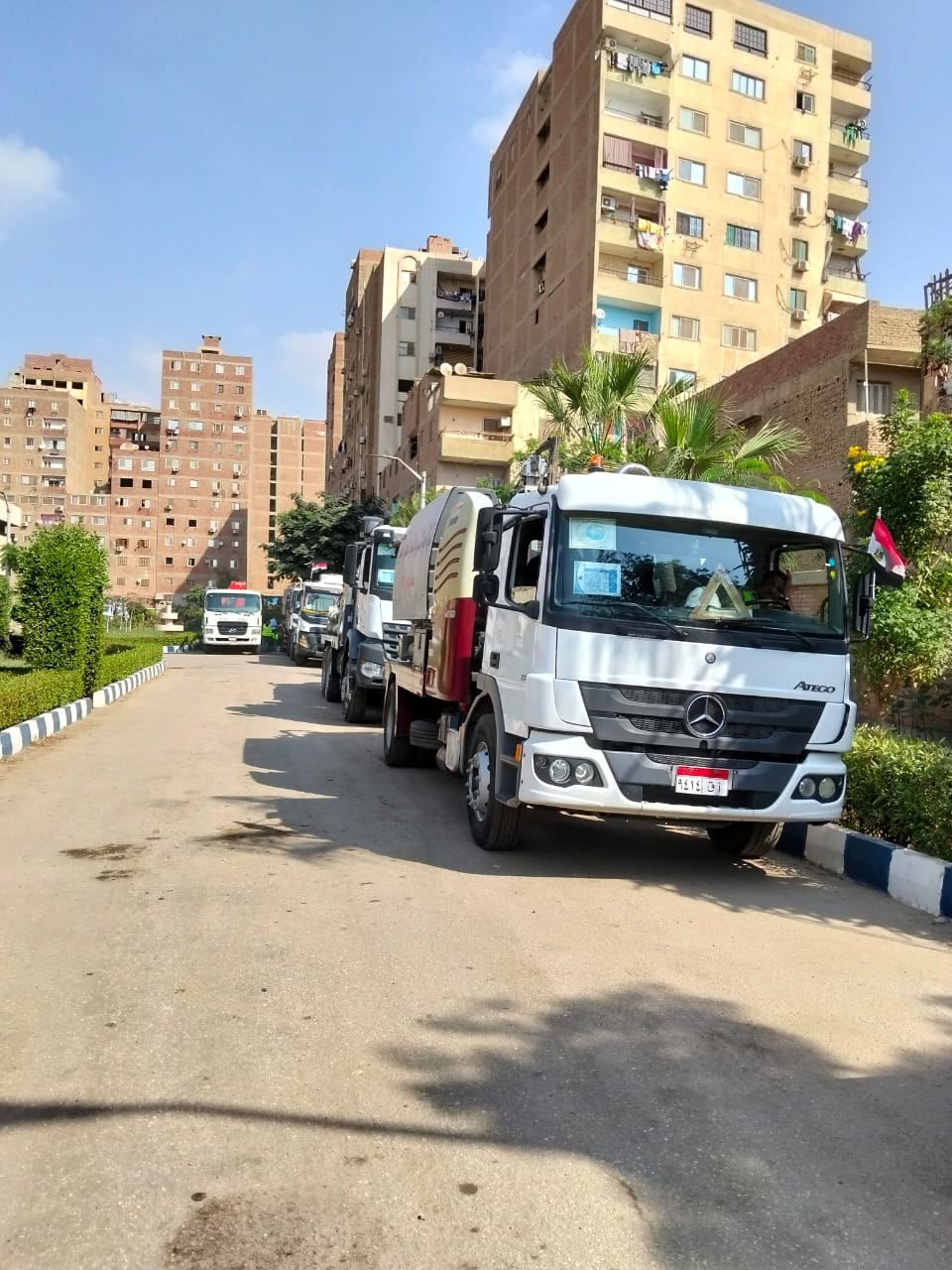 افتتاح المتحف المصري الكبير، 6 صور ترصد استنفار كامل من القابضة لمياه الشرب والصرف الصحي