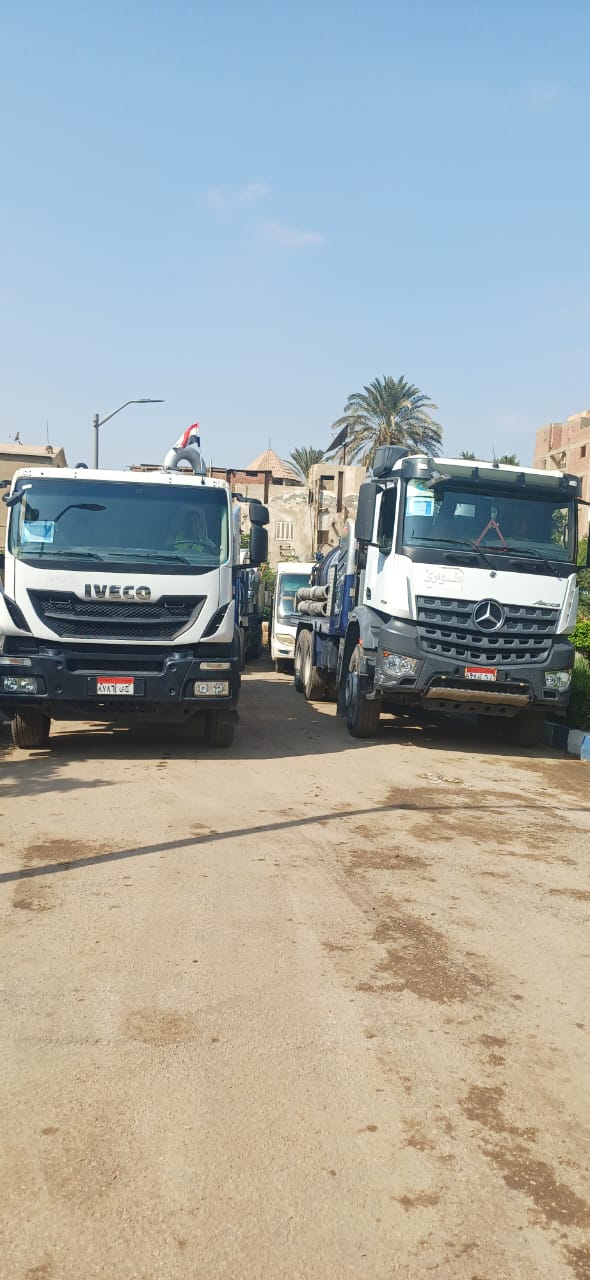 افتتاح المتحف المصري الكبير، 6 صور ترصد استنفار كامل من القابضة لمياه الشرب والصرف الصحي