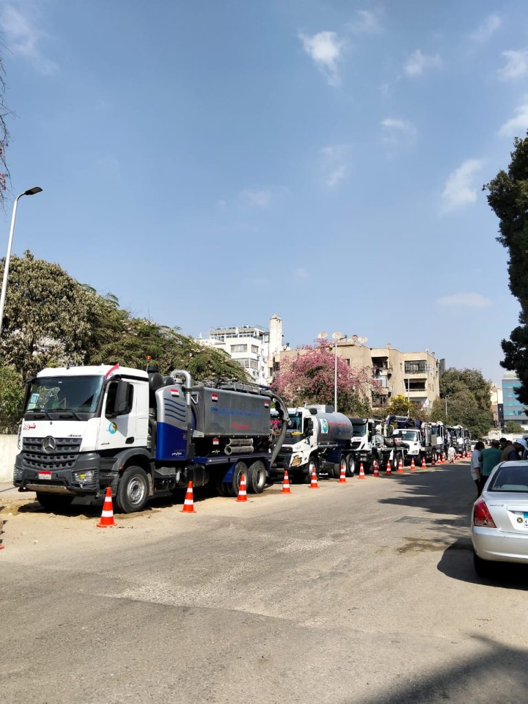 افتتاح المتحف المصري الكبير، 6 صور ترصد استنفار كامل من القابضة لمياه الشرب والصرف الصحي