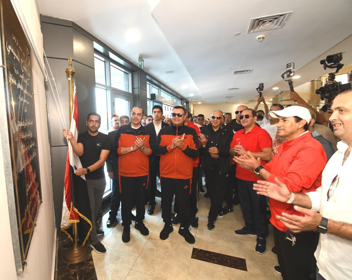 وزيرا الإسكان والشباب والرياضة يفتتحان نادي "النادي" بالعاصمة الإدارية الجديدة بحضور عدد من الوزراء والشخصيات العامة 4  وزيرا الإسكان والشباب والرياضة يفتتحان نادي "النادي" بالعاصمة الإدارية الجديدة بحضور عدد من الوزراء والشخصيات العامة