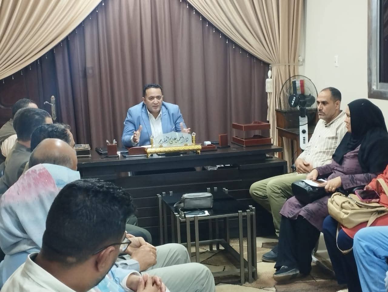 بعد حملات المخابز الموسعة.. توجيهات عاجلة  لرئيس مركز كفر صقر لرؤساء الوحدات المحلية