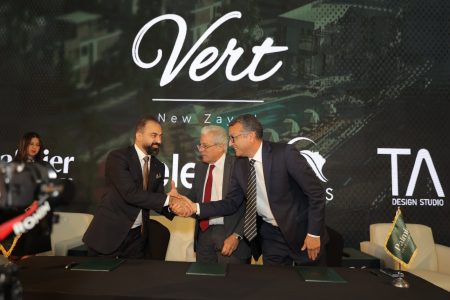 بالمير للتطوير العقاري.. جاسر بهجت: VERT يجمع بين الرؤية الاستثمارية الذكية والتصميم المعماري الهادئ مراسم المؤتمر الصحفي لشركة بالمير للتطوير العقاري